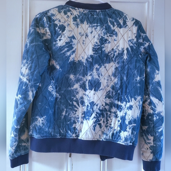 Vintage AntiBlue Shibori style jacket - Picture 4 of 5